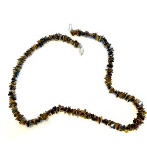 Tiger eye stone necklace